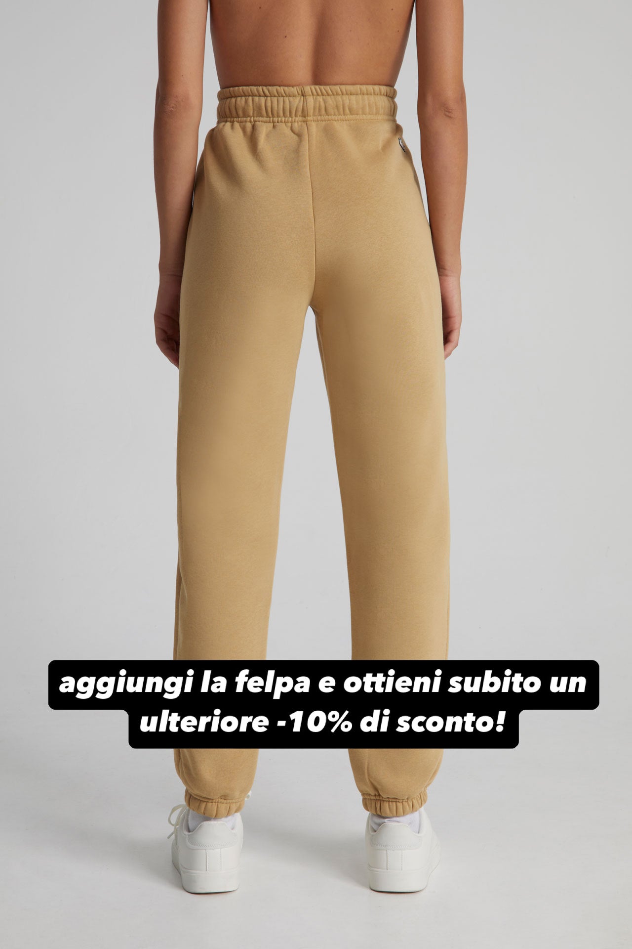 Pantalone Sportivo Pesante - Cammello