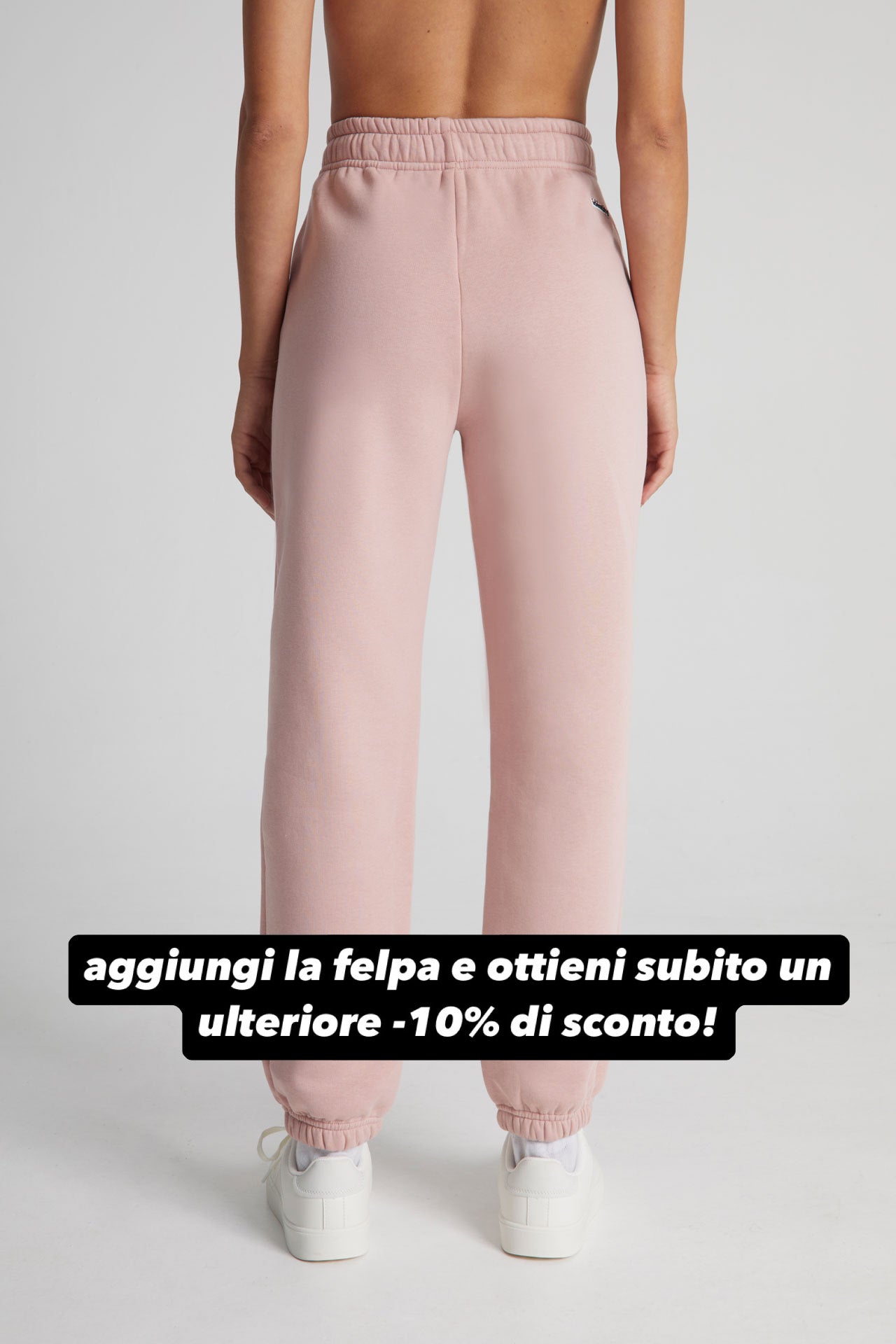 Pantalone Sportivo Pesante - Rosa