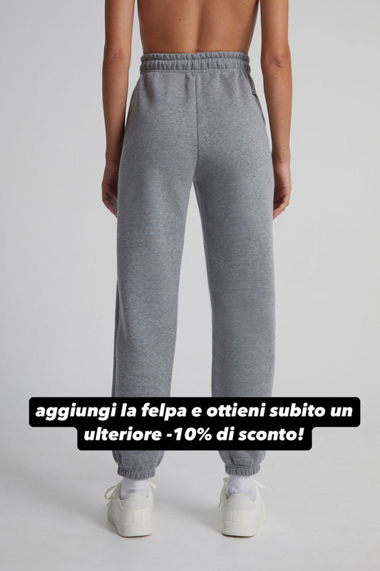 Pantalone Sportivo Pesante - Grigio