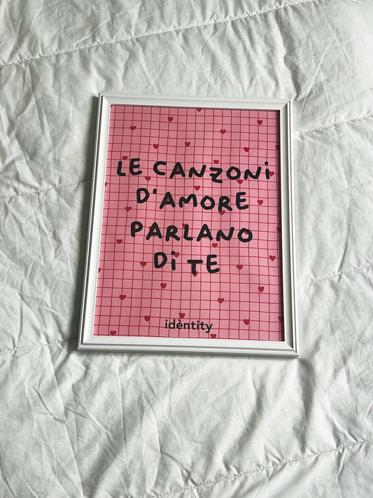 Poster - Canzoni