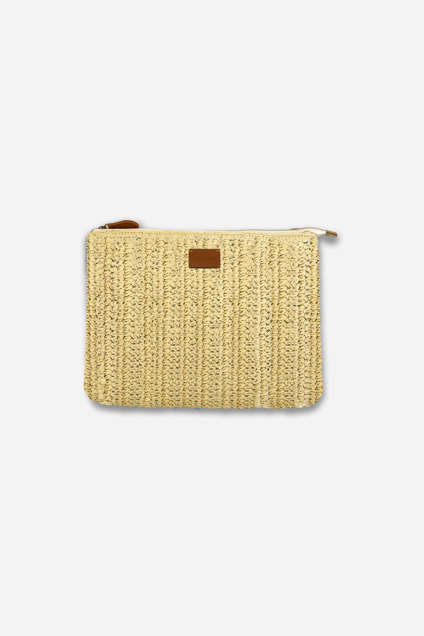 Pouch Bag in Rafia - Naturale