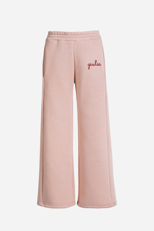 Pantaloni a Palazzo Pesanti - Rosa