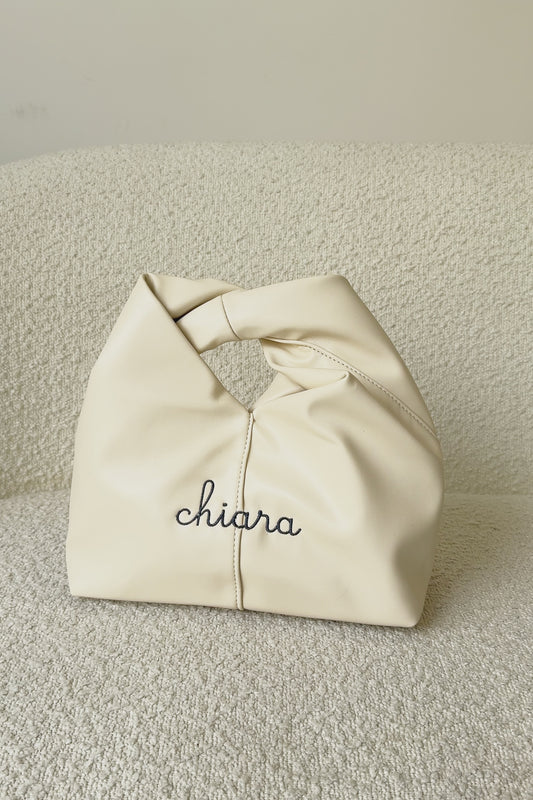 Borsa a Mano Twist - Crema