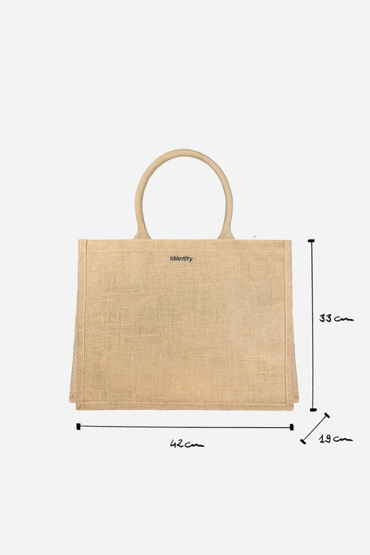 Borsa Tote in Juta - Naturale